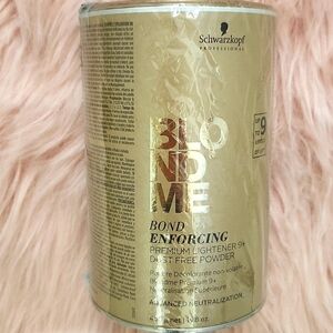 Brand New SCHWARZKOPF BLONDE BOND ENFORCING PREMIUM LIGHTENER POWDER